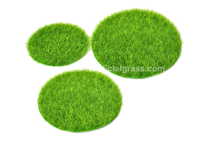 Indoor Round Artificial Grass Mat Diameter 100cm 120cm 200cm