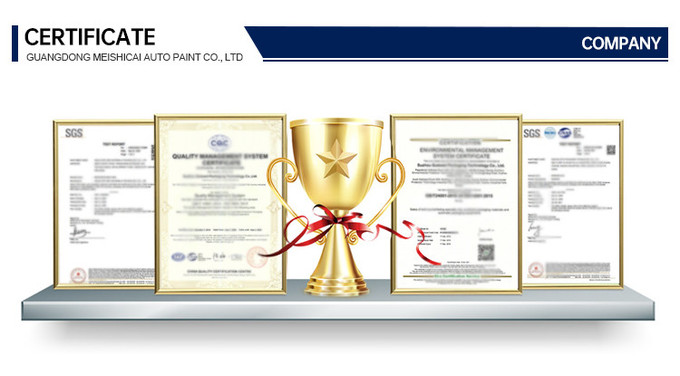 Car 2k Clear Scratch Repair Industrial Acrylic Paint Hardener 2k Topcoat Car Spray Paints 	High Gloss Car Paint 9