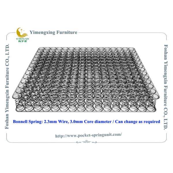 Hotel Room Compressed Memory Foam Mattress , soft Bonnell Coil Mattress