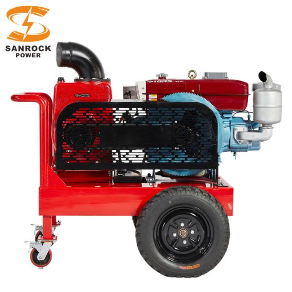 Single Cylinder Diesel Engine Water Pump Set Agricultural Irrigation Pump Easy Start