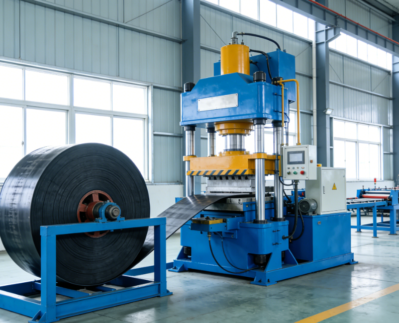 Heavy Duty Hydraulic Single Knife Cutter Industrial Rubber Product Cutting Machine