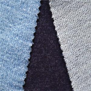 winter indigo knit denim for women jeans