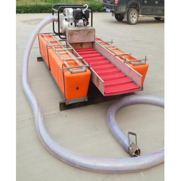 Diamond Sand 8-17 m3/h 4 Inch Gold Dredge Orange Alluvial Gold Dredger