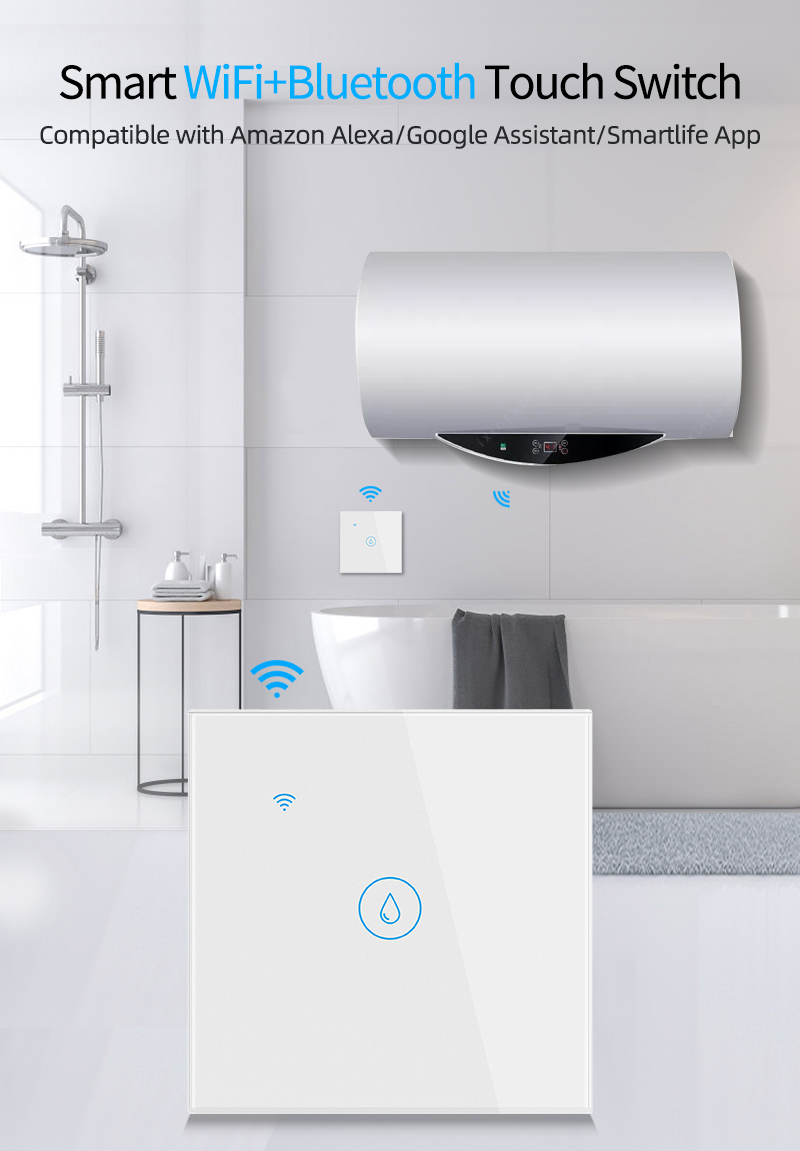 20A 4000W Wifi Hot Water Heater Switch