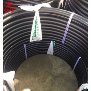 Quality Black 100meter 200meter customized length roll pipe HDPE wholesale