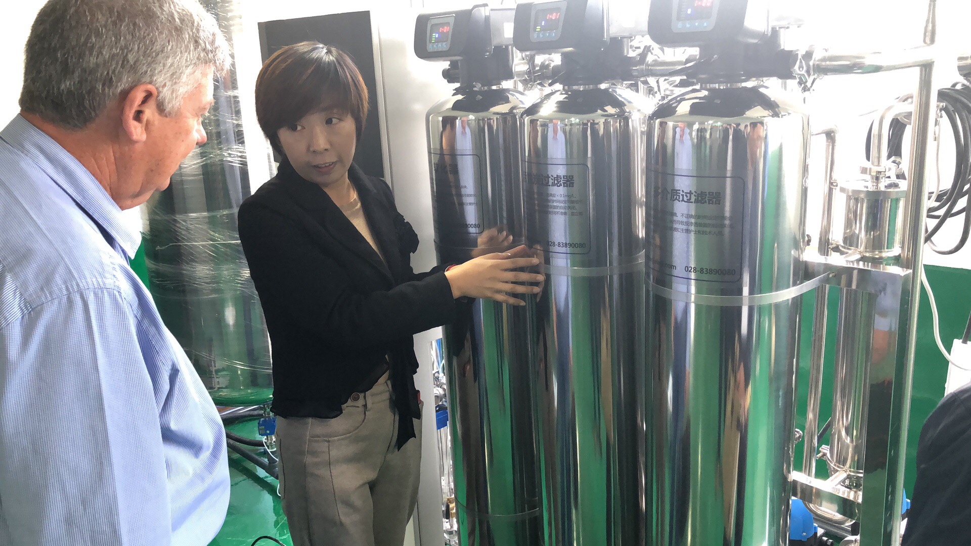 10L/H ASTM Ultra Pure Reverse Osmosis System Type I Laboratory Water Distiller
