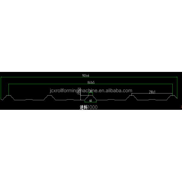 IBR METAL ROOFING SHEET ROLLING MACHINE TO EGYPT BANGLADESH PAKISTANE
