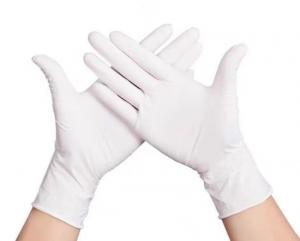 Quality L XL Protective Disposable Gloves Powder Free White Pure Glove Latex Disposable Gloves wholesale