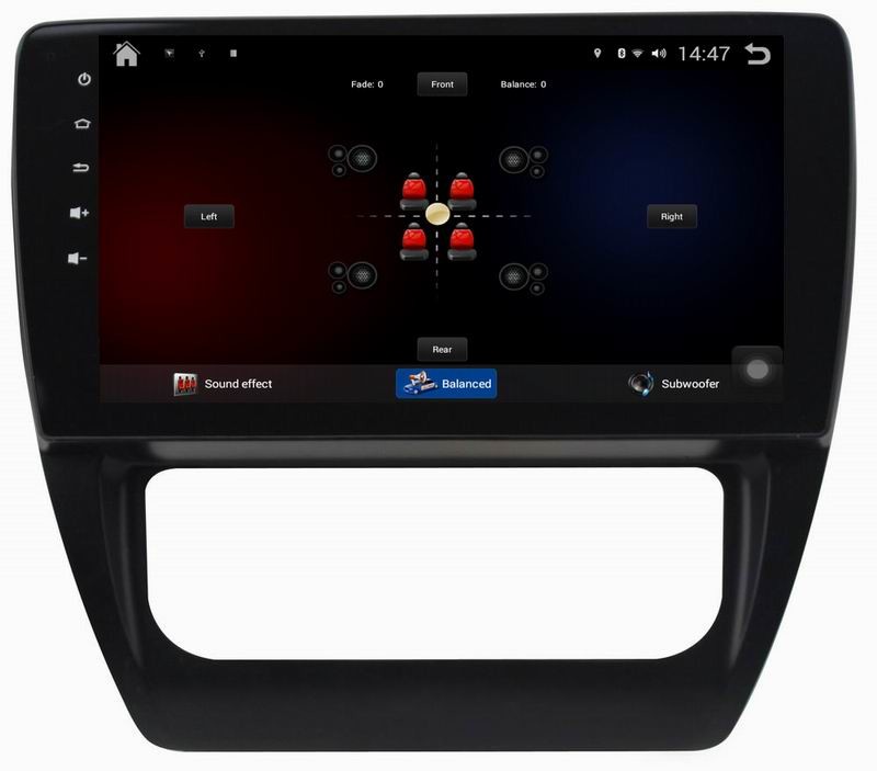 Ouchuangbo car pc stereo radio multimedia Volkswagen Sagitar support android 4.4 system wifi 3g BT SWC