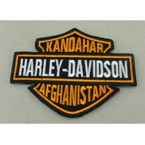 China Customized Applique Sequin Embroidery Patches / Harley Davidson Badges on sale