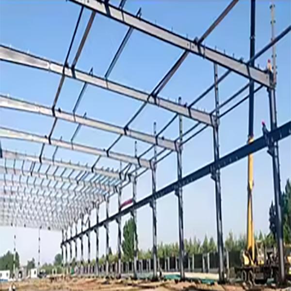 Strong Prefabricated Steel Structure Building Steel Sheet or Sandwich Panels Ideal Wall