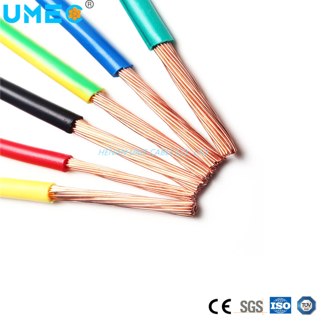 Single Core PVC Insulated House Building Flexible Copper Electrical Wire H07V-R