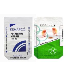 China Waterproof Empty Animal Feed Sacks 20kg 40Kg 50kg Moisture Resistance on sale