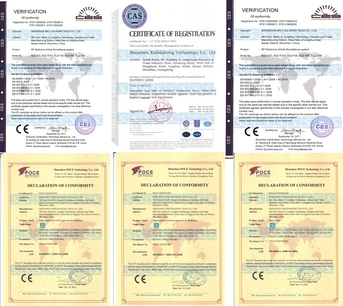 Super Sensitivity 58KHz Frequency Model XLD-AM-06 EAS AM System
