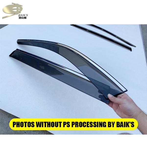 ROHS Car Window Visor Black / Smoke Auto Accessories For BMW X1 2019