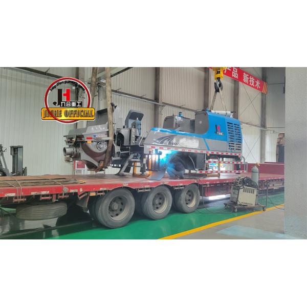 JIUHE Concrete Truck With Pump Concrete Line Pump Upper Truck Mounted Concrete Line Pump Concrete Truck