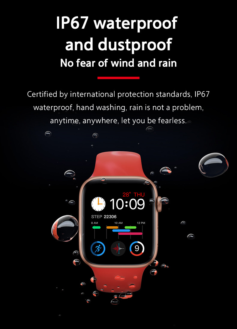 T500+ 1.75 Inch Full Screen Smartwatch Bluetooth Calling