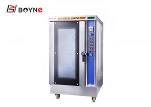 China Bakery Steam Industrial Baking Oven Convection 10 Pan 380V 18kw Digital Display Controller on sale