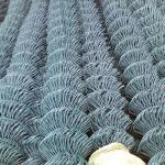 25x25mm Diamond Chain Link Fence Galvanized For Protection