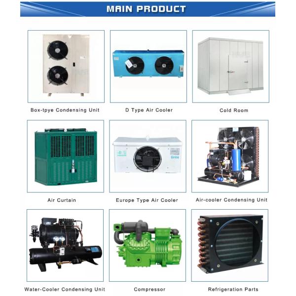 KUB FH80 MTZ125M R404A Air Cooled Condensing Unit for Freezer
