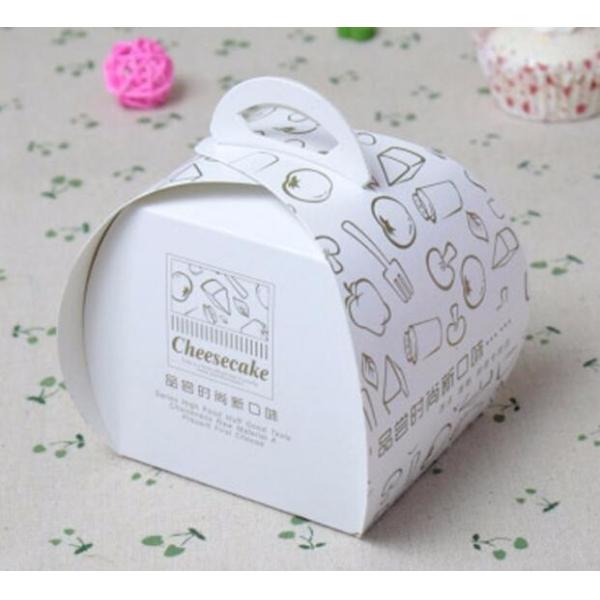 Cake Box Cake Packaging Container Food Paper Gift Box,Cheap Wholesale Custom Printed Matt Lamination Art Paper Cake Box