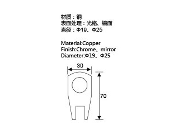 Brass Material Glass Patch Fittings , Professional Design SS Glass Fittings