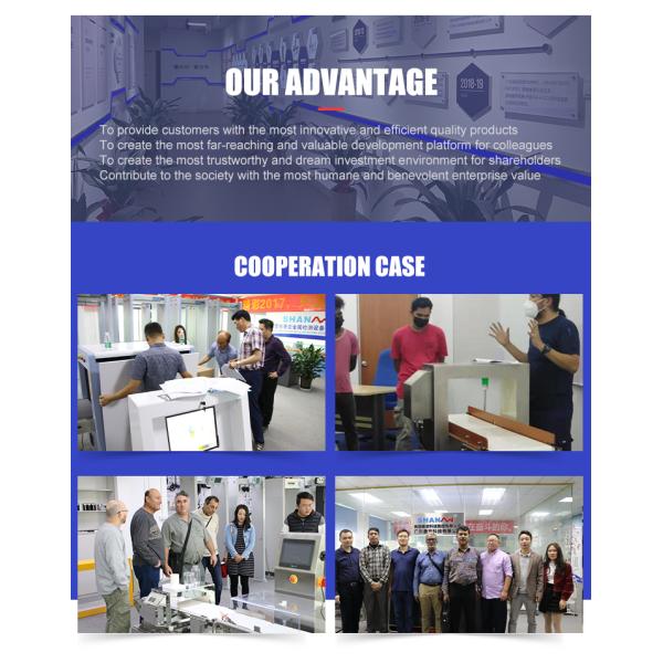 Custom Automatic Industrical Food Conveyor Belt Metal Detector Packaging