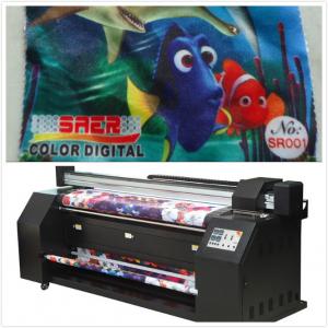 Quality 5.5KW Digital Fabric Printing Machine For Fabric Sublimation Outdoor Banner Printing wholesale