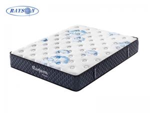Quality Knitted Fabric Memory Foam Pocket Coil Mattress Bedding Set wholesale
