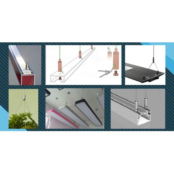 Ceiling Mounted Wire Suspension Kit Adjustable Standoff Lighting Hanging System