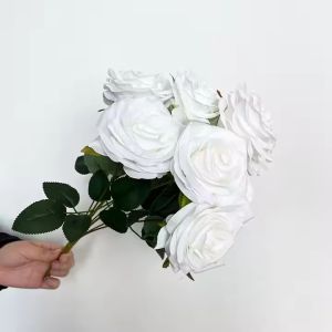 Quality Newly designed artificial rose bouquet wall decoration wholesale