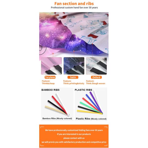 13inch Loud Noise Personalized Big Rave Clack Kung Fu Fan Wedding Folding Hand Fans