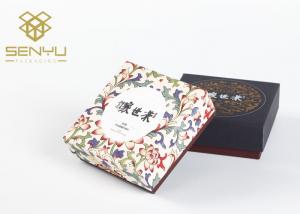 China Offset Print Paper Boxes With Lids EVA Foam Inside 157g C2S 1200g Cardboard Base on sale