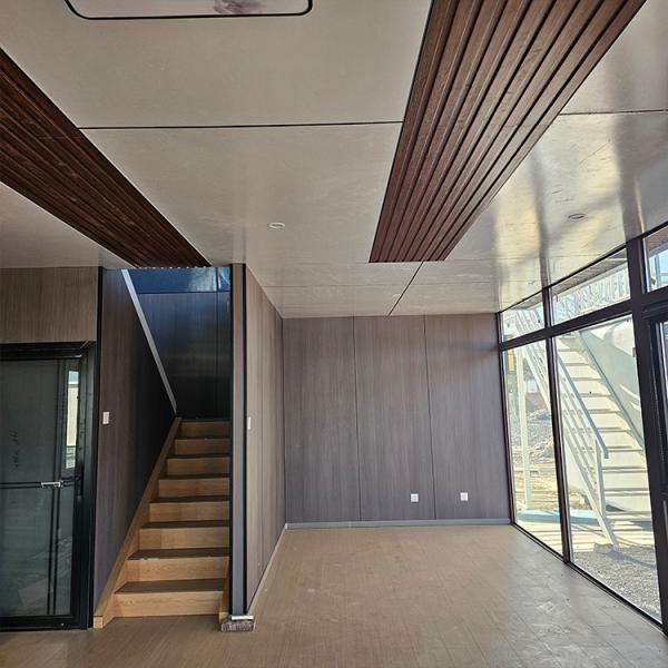 Customize Building Style Light Steel Double Container House Villa Customized