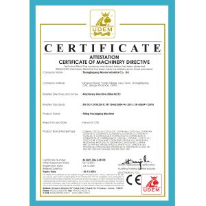 Zhangjiagang Navan Industrial Co., Ltd. Certifications