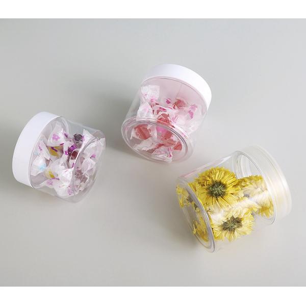 Factory Plastic Matte Black Cosmetic Jar With Lids 50ml 100ml 150ml