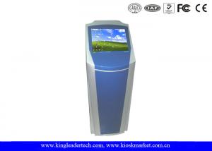 Quality Waterproof Self Service Touch Screen Kiosk Stand For Office Building / Airport Checking wholesale