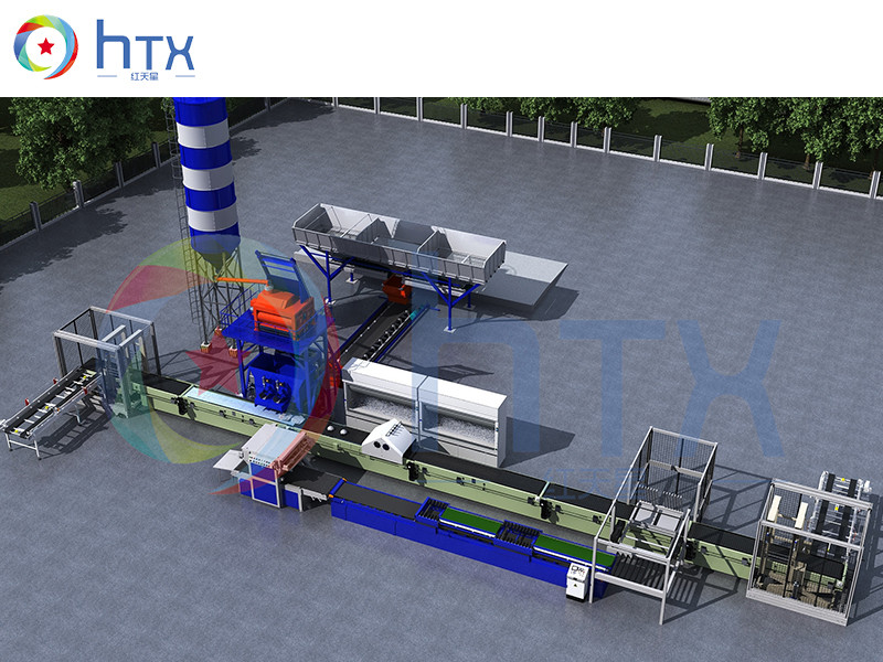 Culture Faux Stone Interior Wall Feeding Stone Production Line Concrete Casting Wet Doser Machine