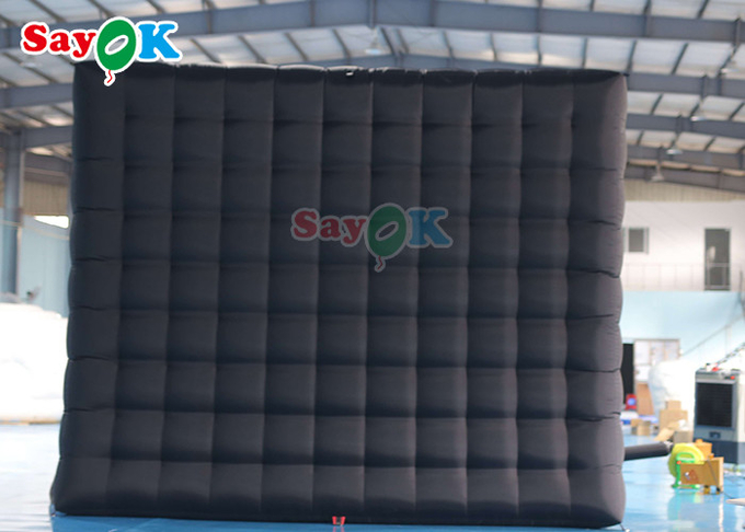 Led Light Cube Inflatable Marquee Tent With Remote Controller