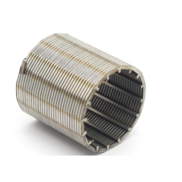 Stainless Steel 304 316 Wedge Wire Filter Cylinder Metal Screen