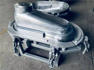 Quality Custom Design Portable Toilet Mould Casting Aluminum Seat Mould Rotational Moulding Tools Anti Acid wholesale