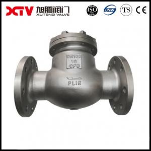 Quality Industrial Usage Stainless Steel Flange Connector BS970 Straight S/S Swing Check Valve wholesale