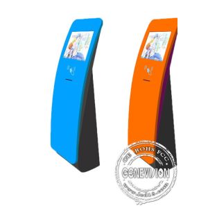 Quality ALL-in-one touch kiosk standing alone with IR screen wholesale
