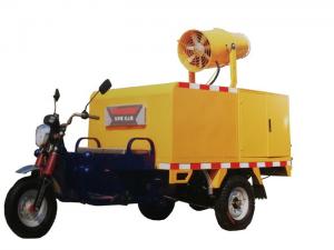 China Three Wheel Street Cleaning Vehicles High Pressure Hot And Cold Water on sale