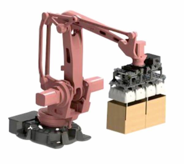 Cheap 1200mm Packaging Cartons Robotic Automatic Palletizer Machine for sale