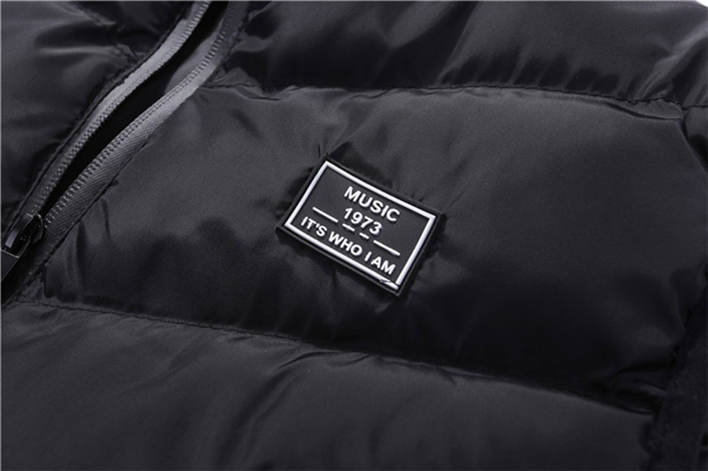 2020 Hot Sell Windproof Fashion Sleeveless Utility Stand Collar Quilted Puffer Down Vest Work Vest Mens Gilet