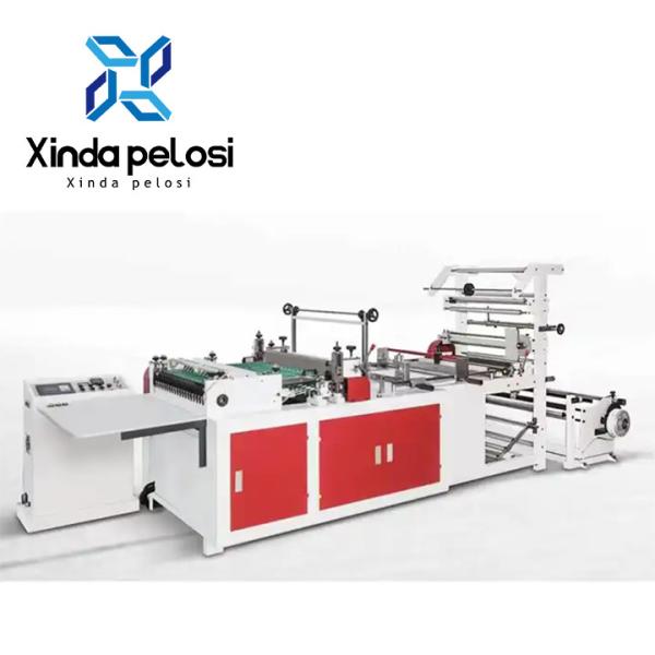 Cheap Flying Knife System HDPE/LDPE Film Bottom Sealing Cutting Machine 90pcs/Min for sale