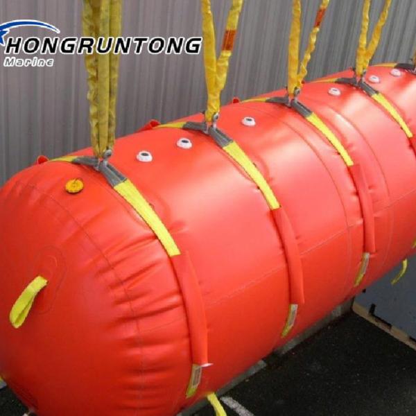 Cylindrical Underwater Lift Bags Marine Salvage Airbags Inflatable Air Lift Bag