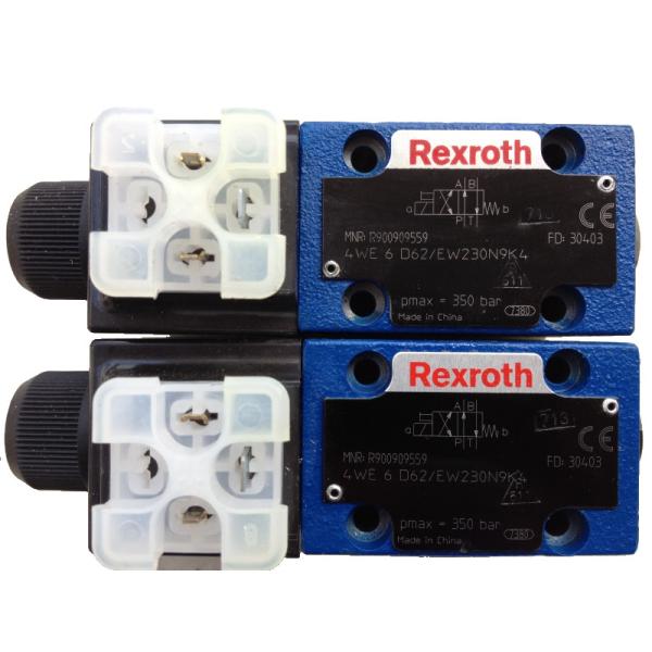 Rexroth 4WE6D62 EW230N9K4 Hydraulic Directional Spool Valve High Efficiency