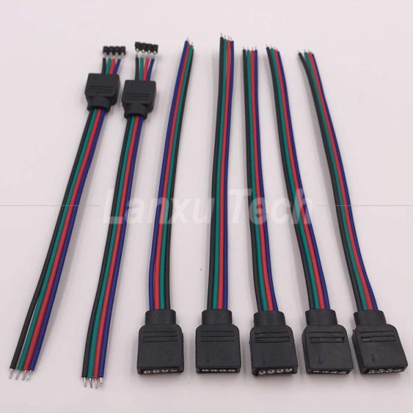 RGB 4 Pin Connector 5050 LED Strip Ribbon Cable